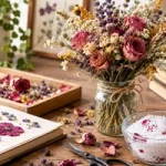 چگونه گل های طبیعی را خشک کنیم؟ روش های حفظ زیبایی گل